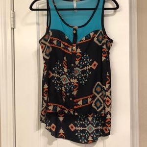 Aztec Tank Top